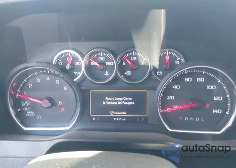 2019 Chevrolet Silverado 1500 Ltz from USA, damaged, VIN 3GCPWEED2KG221913